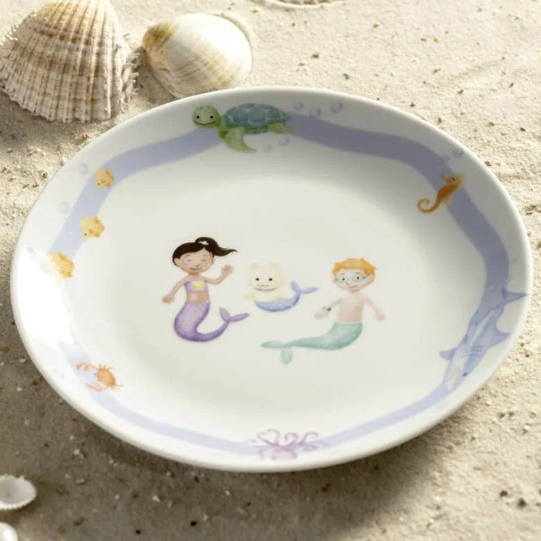 Leonardo Bambini Avventura Barnservis 3 delar Sea