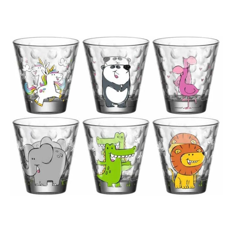 Leonardo Bambini Optic Dricksglas 21,5 cl 6-pack