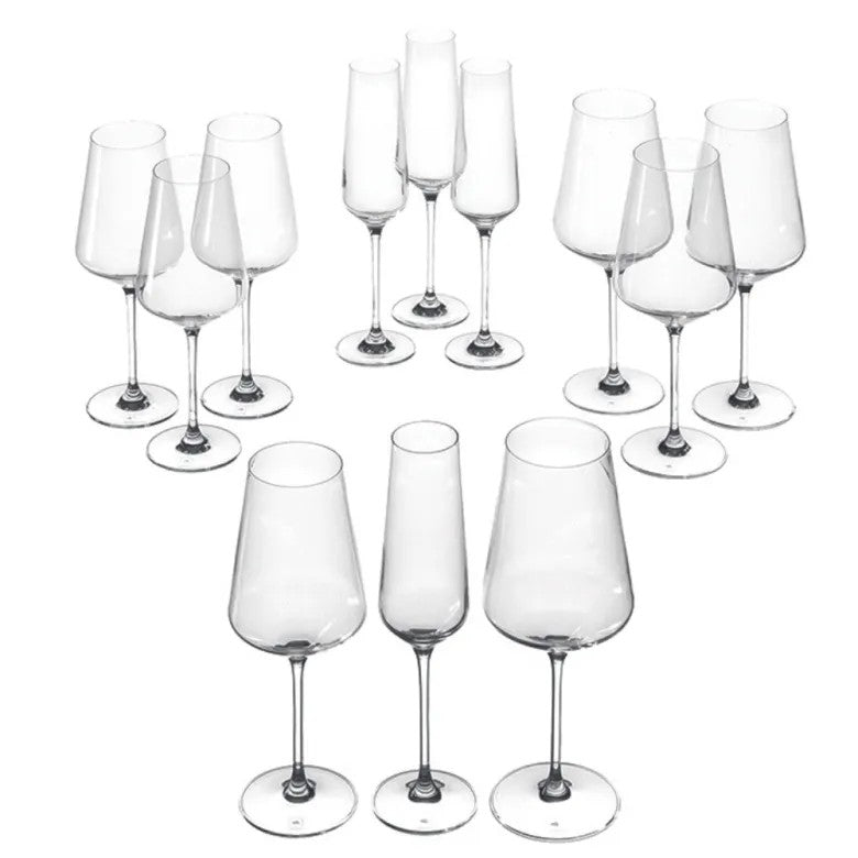 Leonardo PUCCINI Vinglas & Champagneglas 12-pack