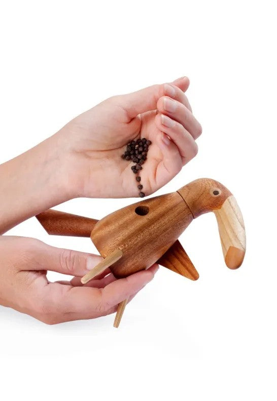 Spring Copenhagen Pepparkvarn The Pepper Bird Original 20,5 cm Mahogny