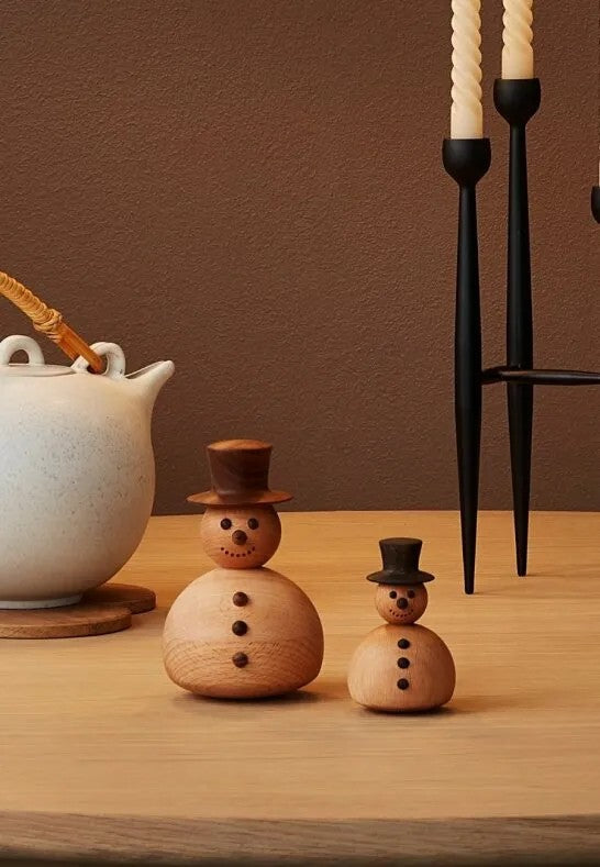 Spring Copenhagen Trädekoration Snögubbe H14,2x Ø8,8 cm