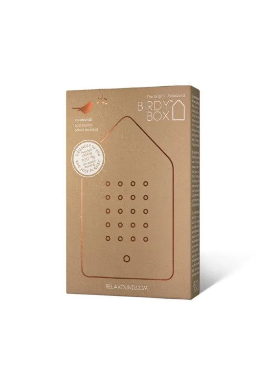 Relaxound Birdybox Speldosa Fågelkvitter Koppar