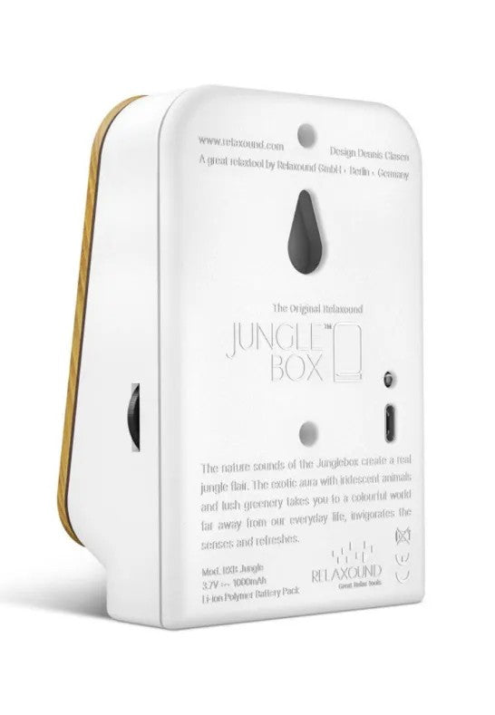 Relaxound Junglebox Speldosa Teak Style