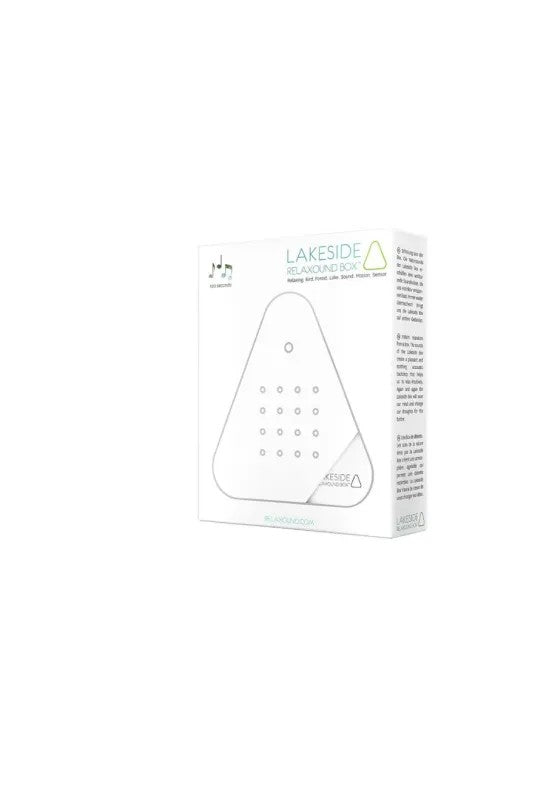 Relaxound Lakesidebox Speldosa Sjömiljö Vit