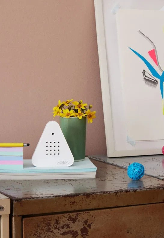 Relaxound Lakesidebox Speldosa Sjömiljö Vit