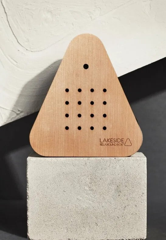 Relaxound Lakesidebox Speldosa Sjömiljö Björkträ