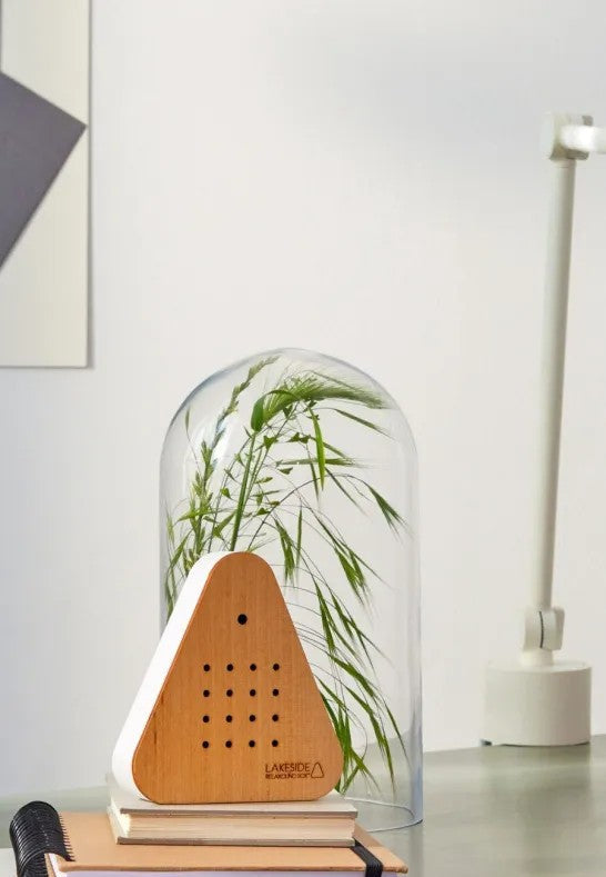 Relaxound Lakesidebox Speldosa Sjömiljö Björkträ