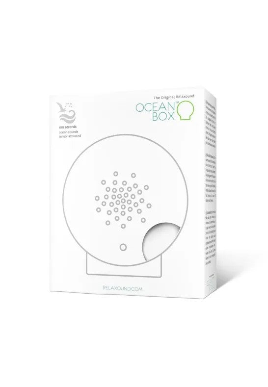Relaxound Oceanbox Speldosa Havsljud Vit
