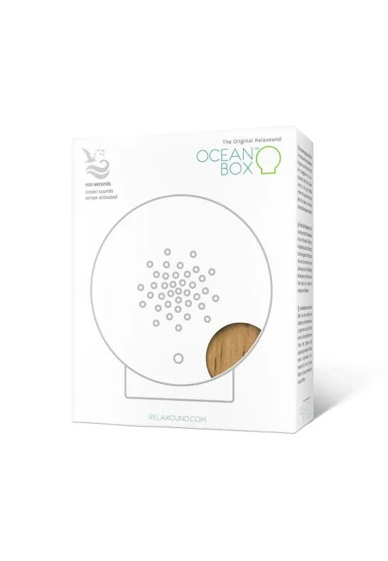 Relaxound Oceanbox Speldosa Havsljud Alträ
