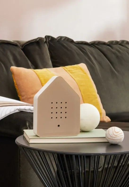 Relaxound Zwitscherbox Speldosa Fågelkvitter Brungrå