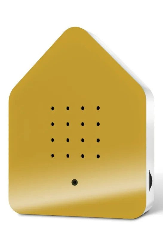 Relaxound Zwitscherbox Speldosa Fågelkvitter Gul