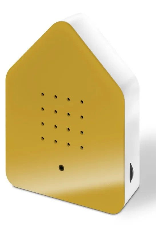 Relaxound Zwitscherbox Speldosa Fågelkvitter Gul