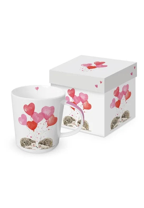 Paperproducts Design Hedgehogs in Love Trend Mugg 40 cl