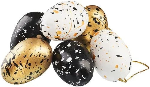 Cult Design Stänk ägg black 6st