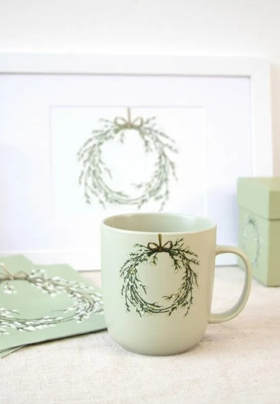 Paperproducts Design Springtime Wreath Mugg Matt 40 cl