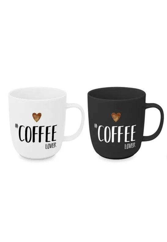 Paperproducts Design Coffee Lover Mugg 40 cl Matt 2-pack