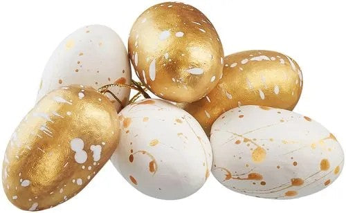 Cult Design Stänk miniägg guld 6st