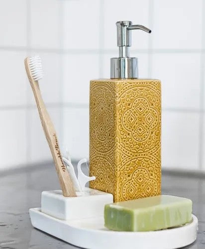 Cult Design Kub Orient tandborste senap