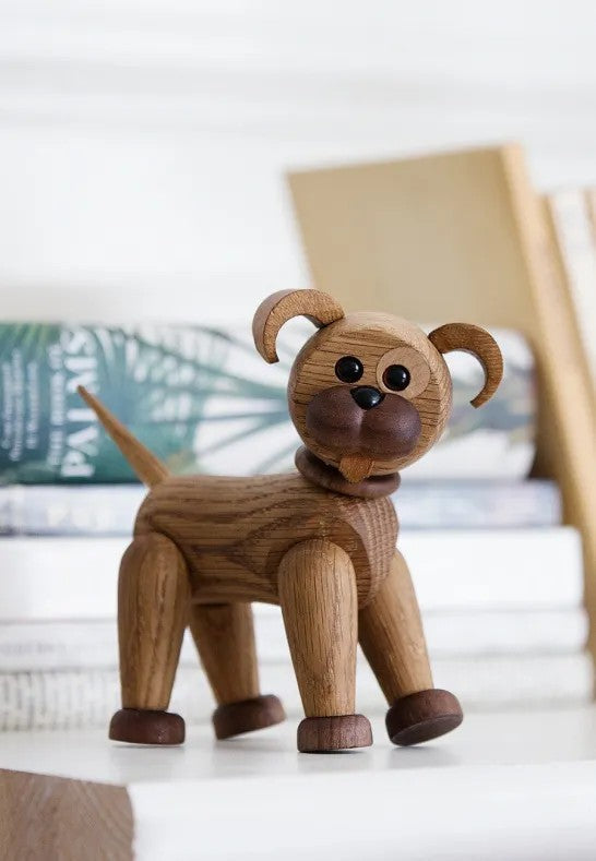 Spring Copenhagen Happy Dog Dekoration 13,5 cm Ek