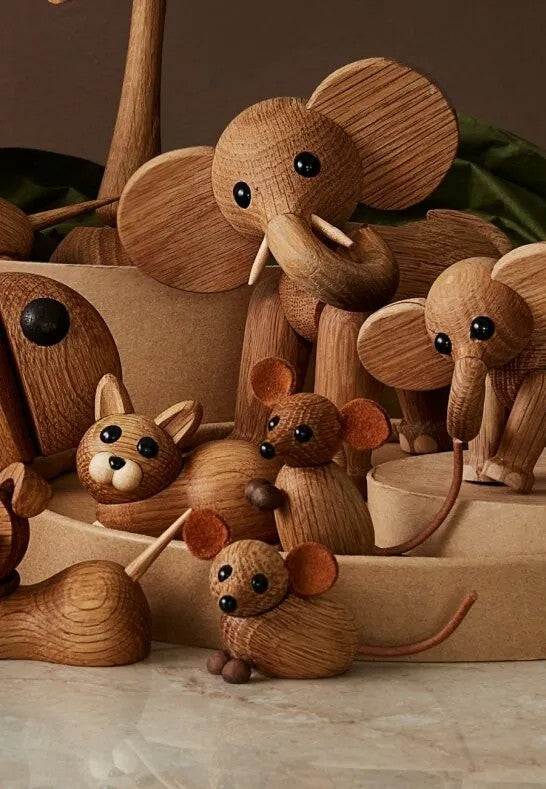 Spring Copenhagen The City Mouse Trädekoration 6,7 cm Ek