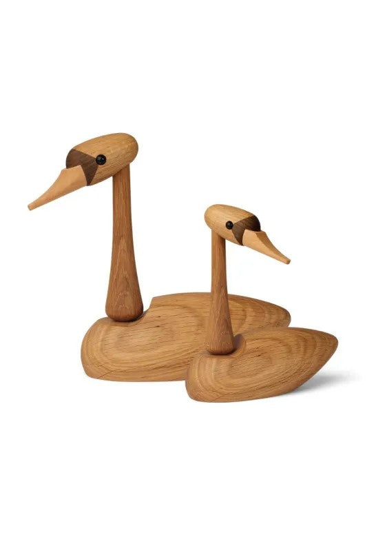 Spring Copenhagen Trädekoration The Cygnet Svan Ek 13 cm