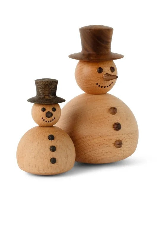 Spring Copenhagen The Snowman Trädekoration 9,4 cm Bok/Ek