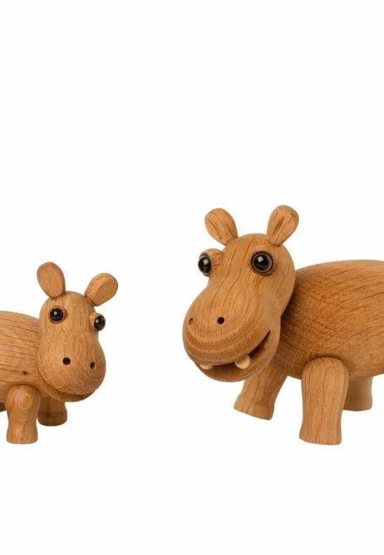 Spring Copenhagen Trädekoration Flora Flodhäst 11 cm