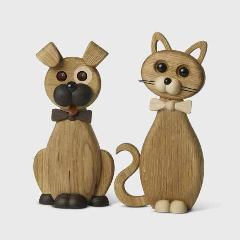 Spring Copenhagen Hanging Lucky Väggdekoration Katt 23,5 cm