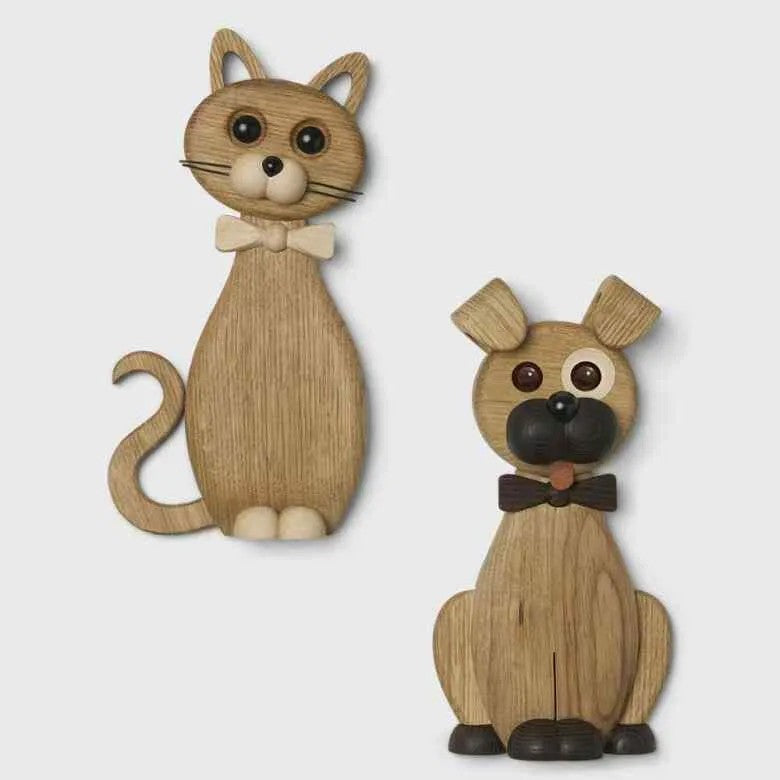 Spring Copenhagen Hanging Lucky Väggdekoration Katt 23,5 cm