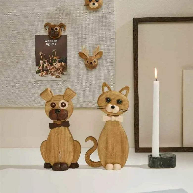 Spring Copenhagen Magnetic Spirit Magnet Rådjur Ek/Lönn 8 cm