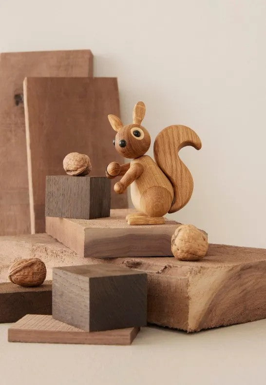 Spring Copenhagen Hazel Ekorre Trädekoration 11,5 cm Ek