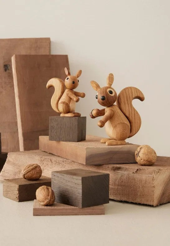 Spring Copenhagen Hazel Ekorre Trädekoration 11,5 cm Ek