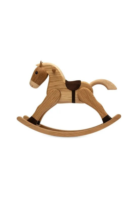 Spring Copenhagen The Rocking Horse Trädekoration 13,5 cm Ek