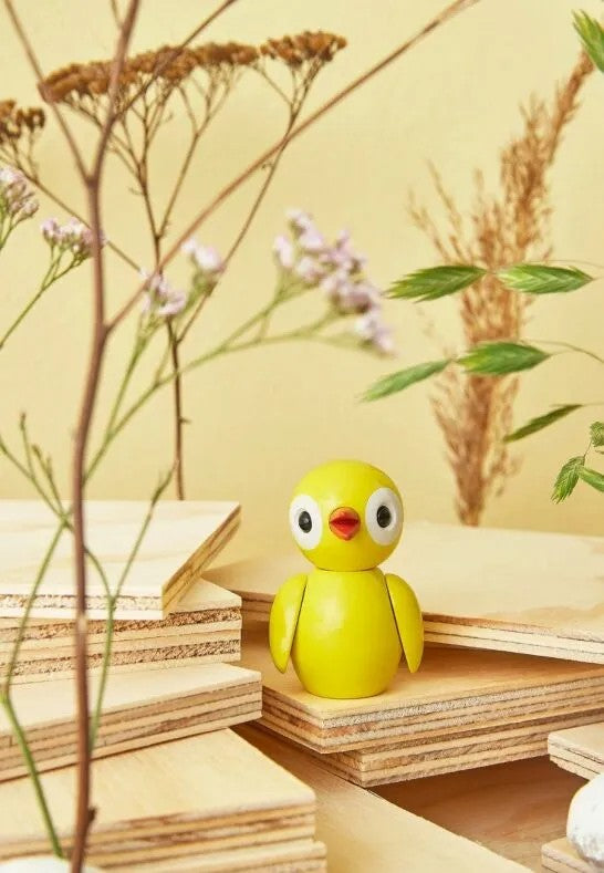 Spring Copenhagen Spring Birds Youthful Yellow Trädekoration