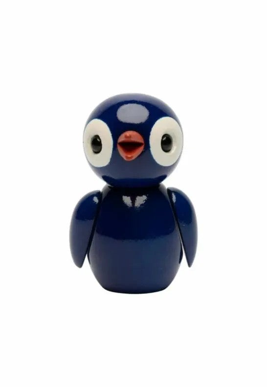 Spring Copenhagen Spring Birds Dazzling Dark Blue Trädekoration