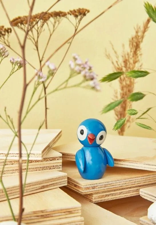 Spring Copenhagen Spring Birds Lucky Light Blue Trädekoration