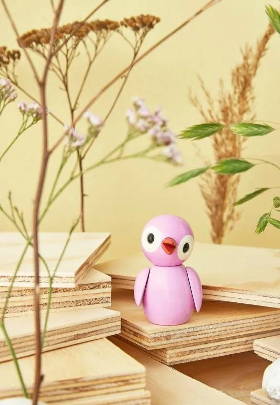 Spring Copenhagen Spring Birds Powerful Pink Trädekoration