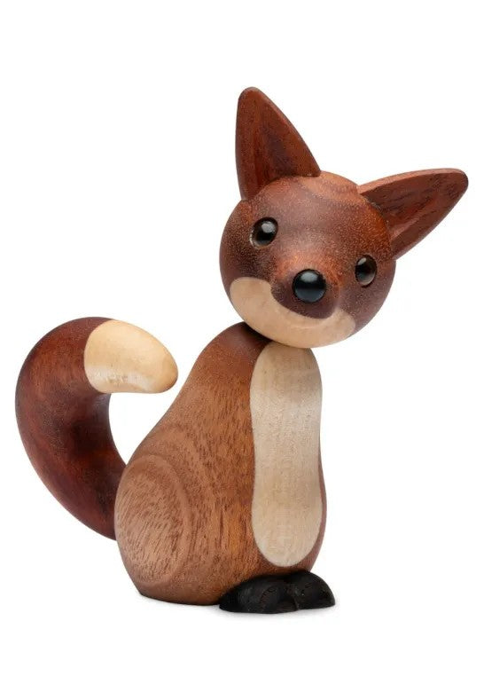 Spring Copenhagen Roxy Räv Trädekoration 10 cm Mahogny