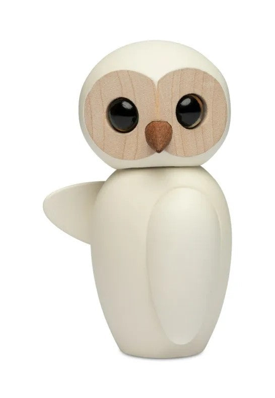 Spring Copenhagen Wise Uggla Trädekoration 7 cm Vit