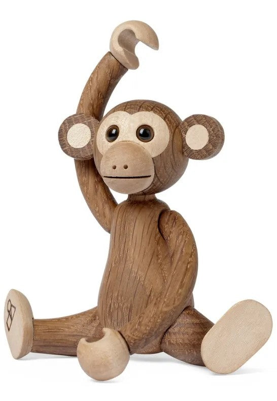 Spring Copenhagen Jolly Apa Trädekoration 11 cm Ek