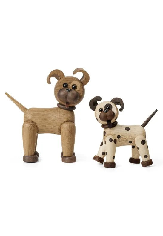 Spring Copenhagen Joy Hund Trädekoration 11 cm Lönn