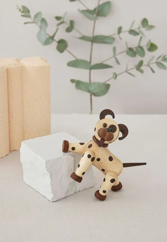 Spring Copenhagen Joy Hund Trädekoration 11 cm Lönn