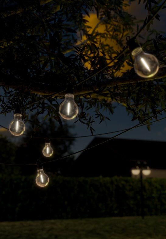 DeluxeHomeart LED Ljusslinga Clear Extra Set Large 5 m