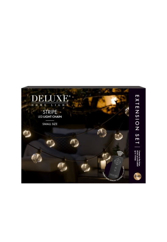 DeluxeHomeart LED Ljusslinga Stripe Extra Set Small 3 m