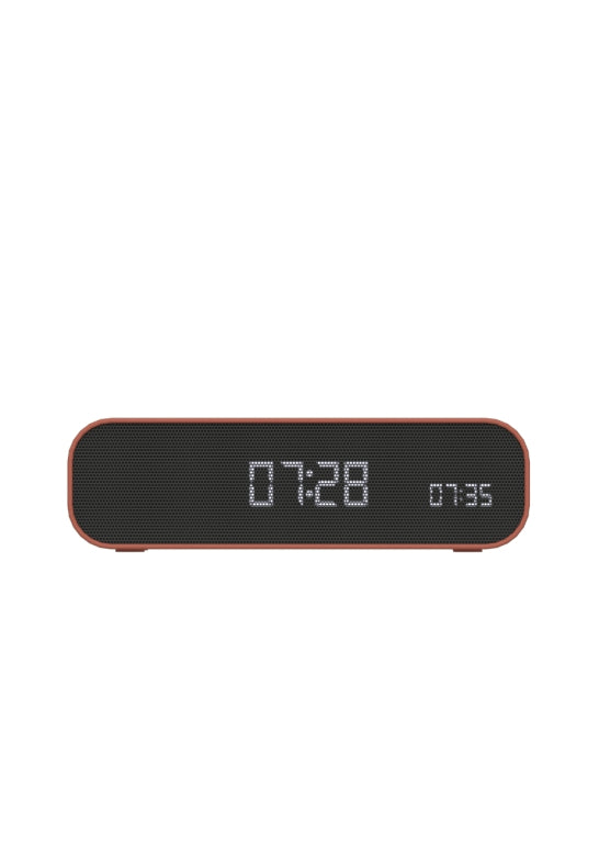 KREAFUNK Wakie Väckarklocka Wake-Up light & Qi Terracotta