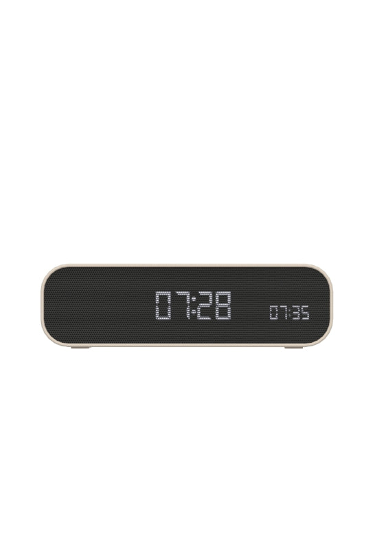 KREAFUNK Wakie Väckarklocka Wake-Up light & Qi Ivory Sand