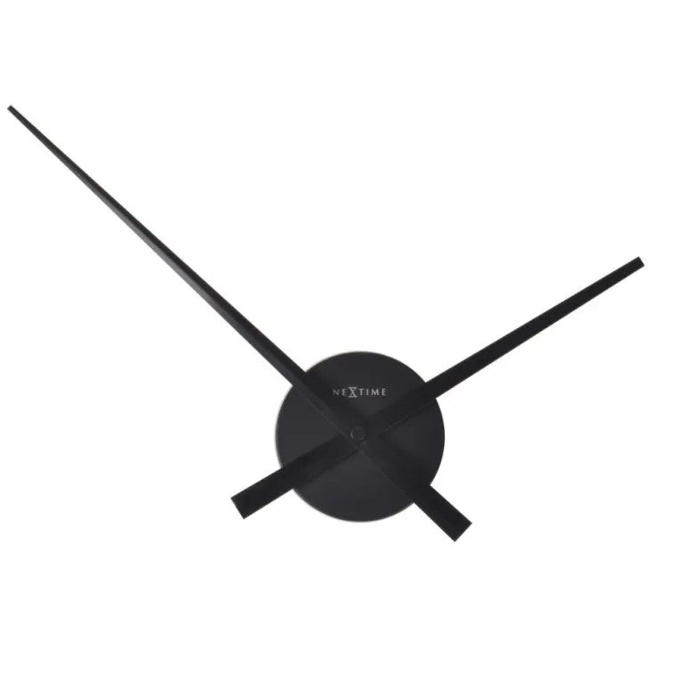 NeXtime Hands Small Väggklocka Ø48 cm Svart