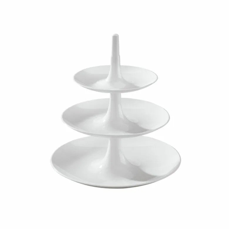 Koziol Babell L Kakfat/Våningsfat Vit