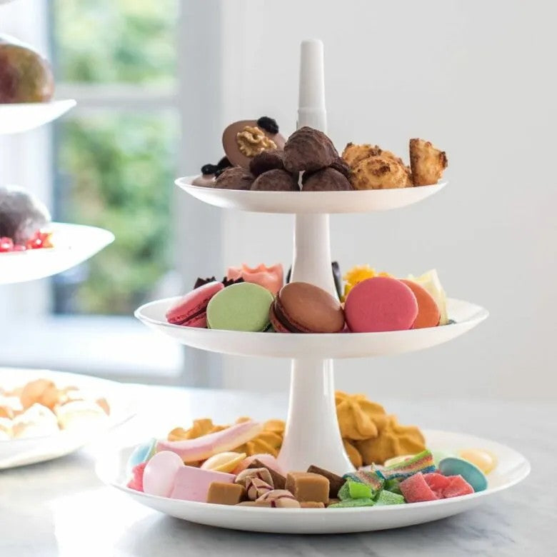 Koziol Babell L Kakfat/Våningsfat Vit