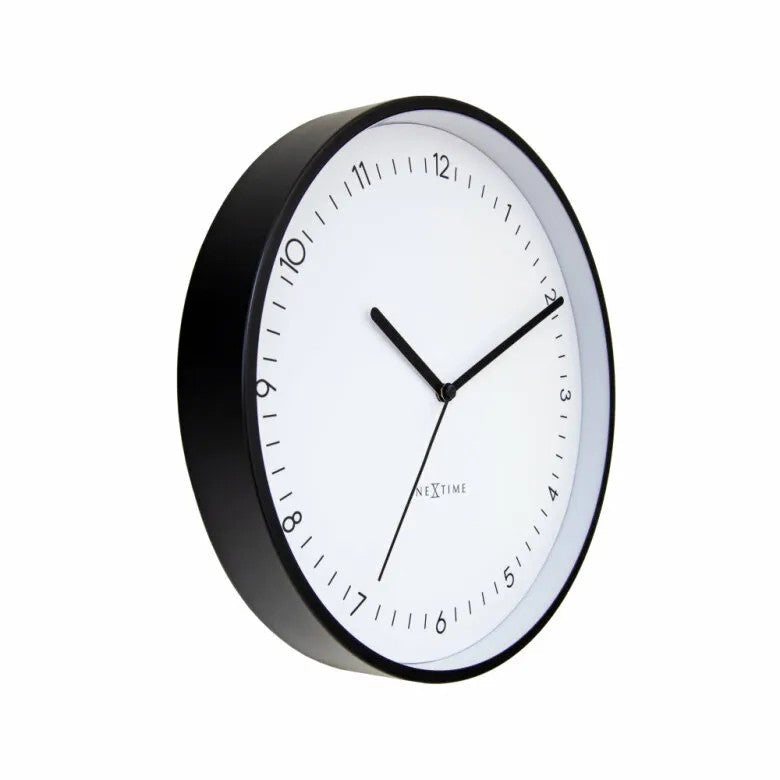 NeXtime Berlin Väggklocka 30 cm Vit